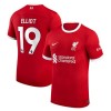 Camiseta de fútbol Liverpool 2023-24 Elliot 19 Primera Equipación - Hombre